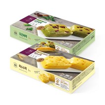 빚은앳홈 술떡 2종 2박스 택 (우리쑥술떡/옥수수술떡), 빚은 옥수수술떡 2박스, 빚은 옥수수술떡 2박스