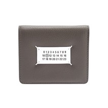 메종 마르지엘라 [메종마르지엘라] 스티치 바이폴드 반지갑 S56UI0140_PR044_T8031_GRAPHITE