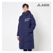 다이나믹 레터링 롱패딩