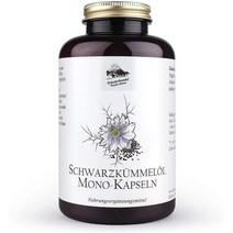 독일직구 블랙 쿠민 오일 캡슐 1인분당 1000mg 냉간 압착 이집트 내추럴 비타민 E 포함 400캡슐(6.5개월 재고) 독일 프리미엄 품질 허브 무역 산크트 안톤, 수량, 상세참조