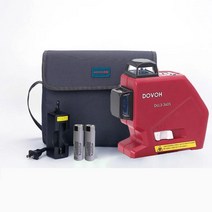 수평 레이저 레벨기 광파기 직각기 자동 라인 야외 거리측정기 수평계 수평기 자 측량기 삼각대 대형, 독일기술 12선 레드라이트