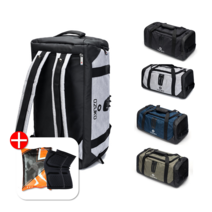 농구 축구 헬스 운동 스포츠 더플백 대용량 백팩 크로스 남녀 공용 운동가방, 네이비 (무릎보호대 증정)