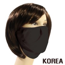 헬스데이 자외선 UV차단 얼굴 안면마스크 자외선차단마스크DS1 K, 자외선차단 마스크DS1 블랙