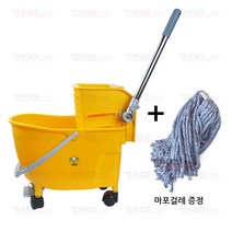 마포탈수기 대걸레 짤순이 물받이통 짤순이 이동식 탈수기, 대형