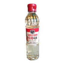 (무)상큼하고깔끔한 사과식초500ml, 1개, 500ml