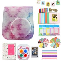 fujifilm instax mini 11 즉석 카메라 미니 케이스 보호 가방 + 64 포켓 사진 앨범 + 컬러 필터 + 스티커 + 프레임 용, 협력사, 안개
