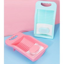 애벌세탁 속옷세탁용 손빨래 빨래판 손빨래판 손세탁, 1개, 핑크