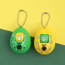 욜케이유 미니 게임기 가위 바위 보 장난감 술자리 보드 학습발달, 블루