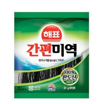 해표 간편미역, 20g, 1팩