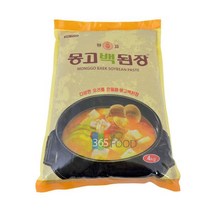 몽고백된장 4kg 된장국 / 된장으로요리 / 된장 / 된장요리 / 진한된장 / 된장찌개, 1개