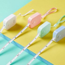 델리 미니줄자 2m 79652, 핑크