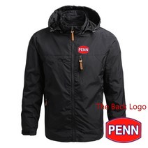 태권도도복 도복 주짓수도복 유도도복 합기도 도복 Penn-낚시릴 방수 긴팔 자켓 남성용 지퍼 후드 야외 바