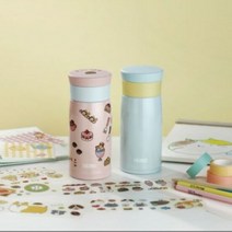 [써모스] 진공단열 휴대용 텀블러 JMZ-351K 마이 디자인보틀, 선택:라이트핑크(LP), 단품