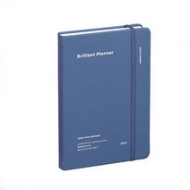 아이코닉 2024 브릴리언트 데일리 플래너 일기장 다이어리, 04 FRENCH NAVY, 1개