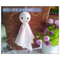 비오는날 테루테루보즈 날씨인형 맑음인형, 약 4x18cm, 흰색(표정 골라주세요)