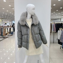 지컷 지컷 반 후드 숏 다운 점퍼 722241700737