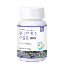 수국잎추출물 수국 열수 추출 정 식약처 해썹 인증, 앤제이컴퍼니 수국 1병, 국산 수국잎열수추출물 병당 90정, 병당 90정