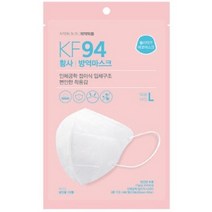 폴리테크 에코마스크 대형 KF94, 1개입, 10개, 화이트