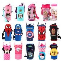 올유키즈 캐릭터 물병주머니 물통주머니 물병크로스, 3.스파이더맨페이스