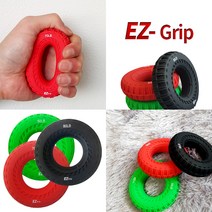 비바즈몰 실리콘 악력기 링 도넛 손가락 전완근 팔씨름 경찰 소방 악기 재활 프로M, 70LB 레드