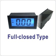YB5135D 3 1/2 DC 전압계 선 LCD 디지털 12V 02V/20V/100V/200V/300V/500V ICL7106 35 볼트 패널 미터, 02 Full-closed_03 DC0-20V