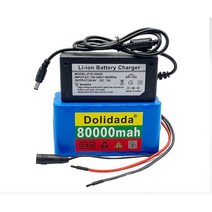 전기 자전거 배터리 24V 80Ah 7s3p 18650 배터리 리튬 24v 80000mAh 전기 자전거 오토바이 이온 팩 +