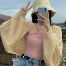 디아더컬러 여성용 크롭 볼레로 가디건