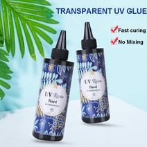 에폭시 UV 수지 접착제 하드 DIY 빠른 경화 건조 젤 자외선 태양 햇빛 활성화 혼합 쥬얼리 도구 없음 10g 25g 50g 100g 200g 500g, [04] 50g
