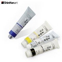 신한 한국화 동양화 물감 20ml 낱색, $FSH_ 316 녹초