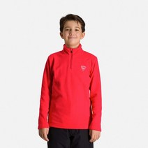 22로시놀 주니어 스키복 BOY 1/2 ZIP FLEECE SPORTS RED