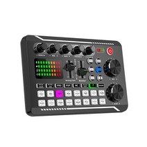 사운드 카드 16 가지 음향 효과 소음 감소 믹서 헤드셋 마이크 음성 제어 전화 PC 컴퓨터 DJ 음악 스튜디, 01 CHINA