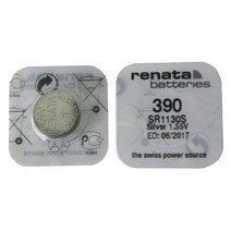 레나타 RENATA 시계배터리 390(SR1130SW) - 1알 SILVER 배터리