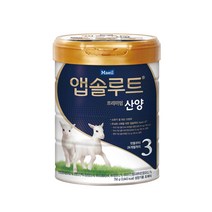 한정 [수유 후 불만족시 무료반품] 앱솔루트 프리미엄 산양 분유 3단계(12~24개월) 750g 1캔H