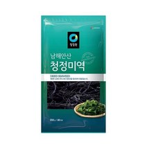 청정원 맛있는밑반찬 남해안산 청정 미역 80인분 맛있는 200g 돌답례품 냉국 간단한요리 간편식, 12개