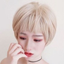 숏컷스타일 짧은머리 귀여운스타일 연출 가발, 상세페이지 참조, 『»』 빌리프-다크(망X), 『»』 본품목선택
