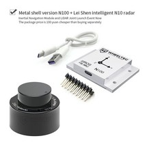 IMU 관성 탐색 모듈 ROS 로봇 전용 9 축 자세 센서 자력계 USB 직렬 포트 출력, 03 Package 7