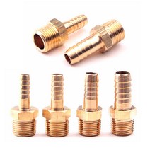 국산 나사 호스 니플 PT 1/4 3/8 1/2 닛플 8 9.5 11 13 16mm 신주 동 호스닛뿔 호스닛플 호스니뿔 배관 볼밸브 닛뿔 호스연결대 호수니플 에어호스 파이프 연결, 나사호스닛플 PT 1_4x11mm