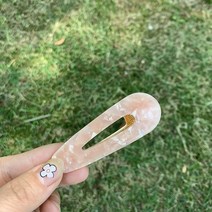 레고장식장 아크릴장식장 피규어장식장 유리장식장 인터넷 연예인 한국 동대문 인 아세테이트 머리핀 아크, 03 Pink drop