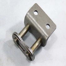 공구 케이블 부품 기계 체인 호환 06B-108B-110A-112A-1 단면 이중 구멍 컨베이어 전송 조인 롤러 커넥터, 12A-1 Connector, Single Hole