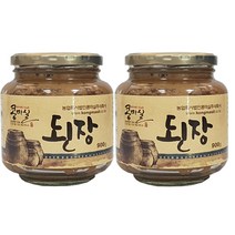 콩마실 시골 재래식 집된장 (900g) 국산 전통 조선된장, 2개