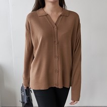 [빅앤빅] 카라 박시 가디건3color/빅사이즈 66~100까지