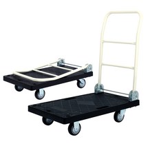 고급 다용도 카트 L카 대차 달리, 검정대차(무소음) 4특대형, 1개