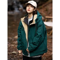 남녀 공용 아웃도어 방수 바람막이 점퍼
