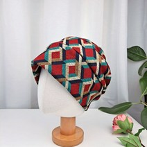 더블 엑스 중년여성 비니 안감 항암 모자 가을 겨울 엄마 할머니 암환자 요양원 6칼라