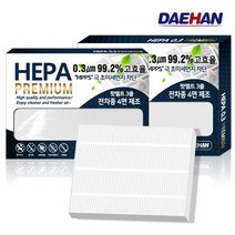 대한 더넥스트스파크 에어컨필터 PM0.3 헤파필터 차량용 H175, 1개