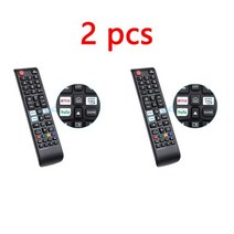 만능리모컨 최신 범용 원격 삼성 호환 스마트 TV BN59-01315A 제어 Netflix/Hulu/프라임 비디오 버튼, 2.2 pcs