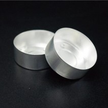 티라이트 용기 10P DIY 향초 캔들 만들기 재료 심지 실험실 학습 실험도구 초등 창작 부속 발광 연소