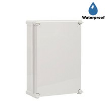 박스코 하이박스 전기박스 볼트타입 방수 ABS 플라스틱 회색커버 밀폐형 250x350x100mm BC-ATU-253510, 상세페이지 참조
