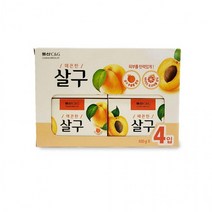 동산C&G 매끈한 살구비누 100g X 4개 살구추출물 은은한향 미용비누