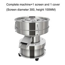 코팅기 전기 스테인리스 스틸 스크리닝 기계 분말 진동 체질 실험실 체 셰이커 스크린, 01 1 sieve 10cm